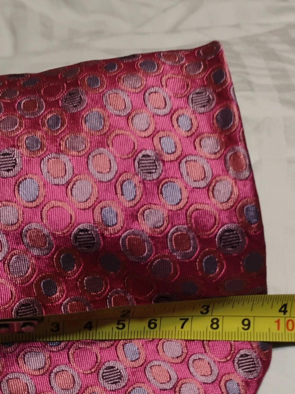 Paul Smith Pink Polka Dot Silk Tie